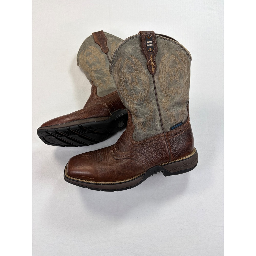 Cody James Xero Gravity Mens 8.5D Brown Waterproof Western Work Boot BCJSP20P106